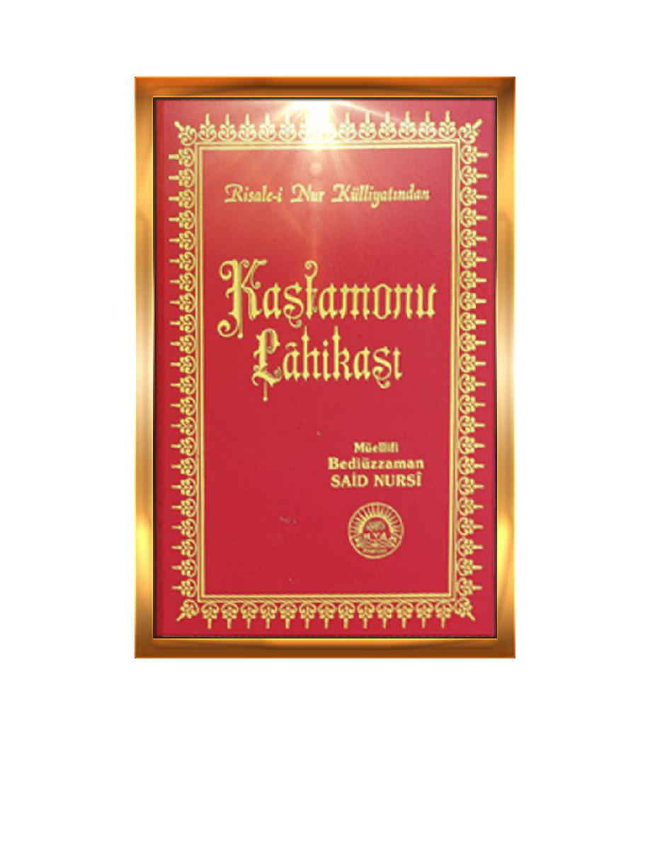 Kastamonu Lâhikası PDF – Bediüzzaman Said Nursi