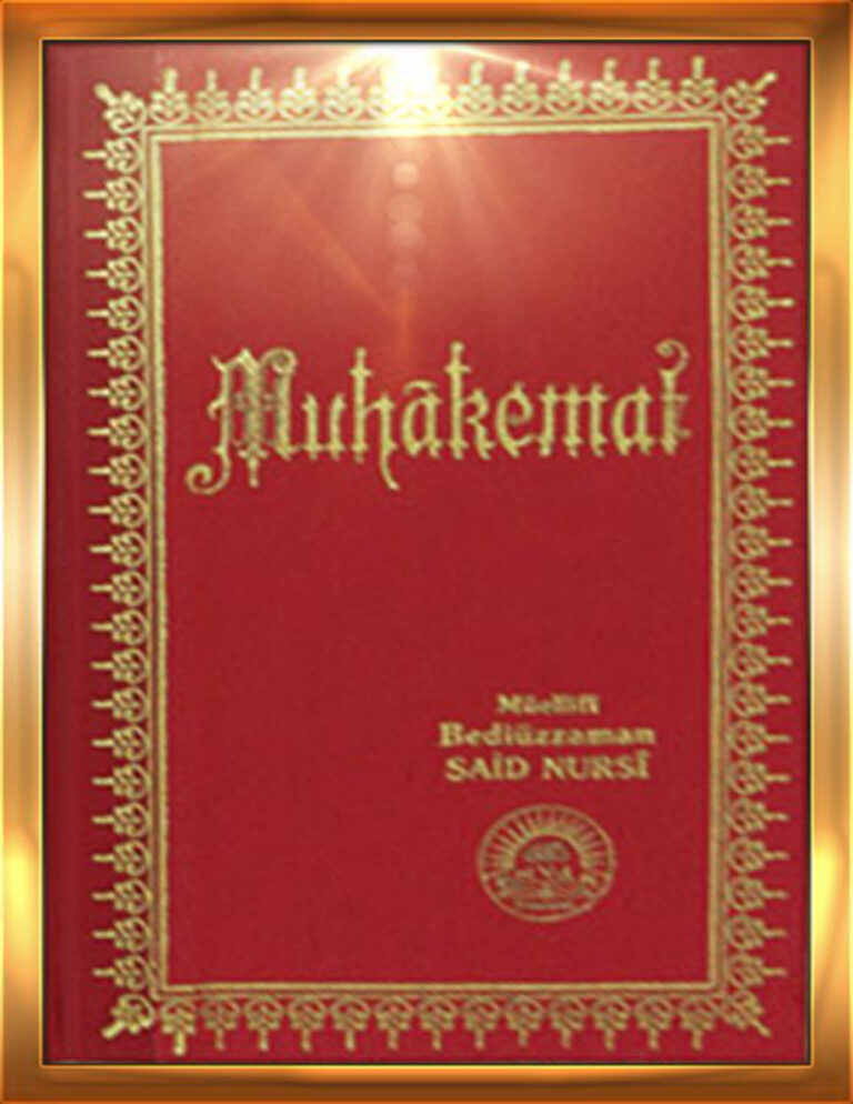 Muhâkemat PDF - Bediüzzaman Said Nursi 1 Bediüzzaman Said Nursi Muhâkemat Kitap Kapağı