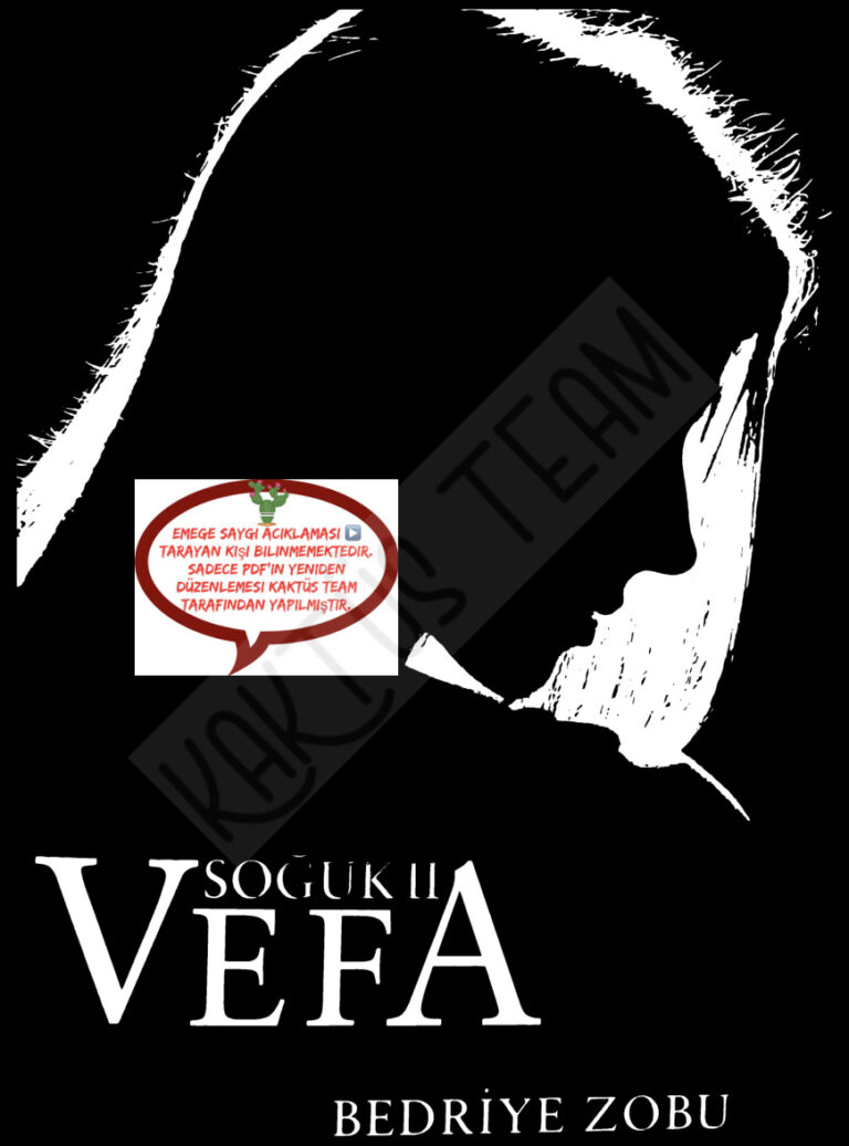 Bedriye Zobu Soğuk #2 Vefa dc Kitap Kapağı