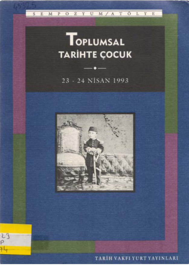 Toplumsal Tarihte Çocuk PDF – Bekir Onur