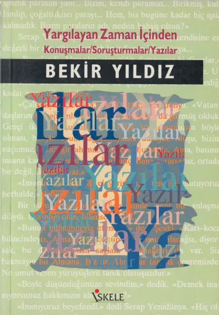 Bekir Yıldız Yargılayan Zaman İçinden İskele Yayınları Kitap Kapağı