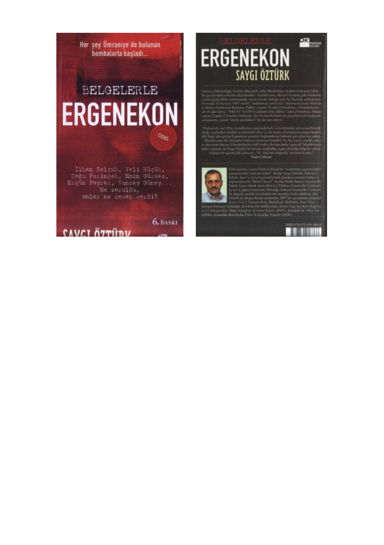 Belgeleriyle Ergenekon PDF – Saygı Öztürk