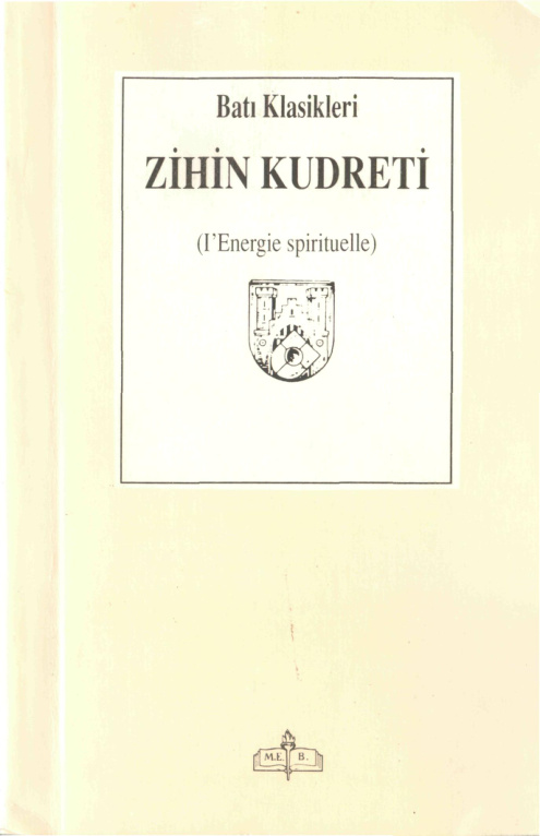 Zihin Kudreti PDF – Henri Bergson