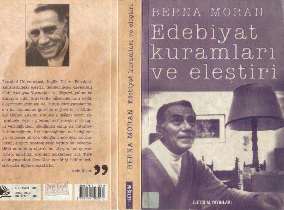 Edebiyat Kuramları ve Eleştiri PDF – Berna Moran