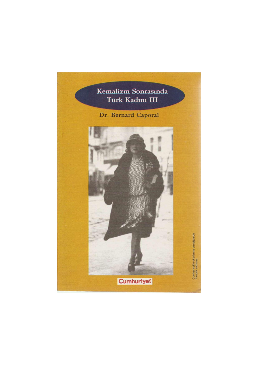 Kemalizm Sonrasında Türk Kadını: 3 PDF – Bernard Caporal