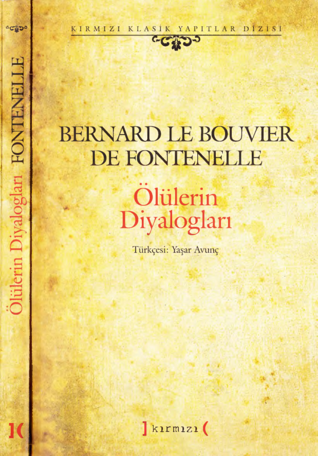 Ölülerin Diyalogları PDF – Bernard le Bovier de Fontenelle