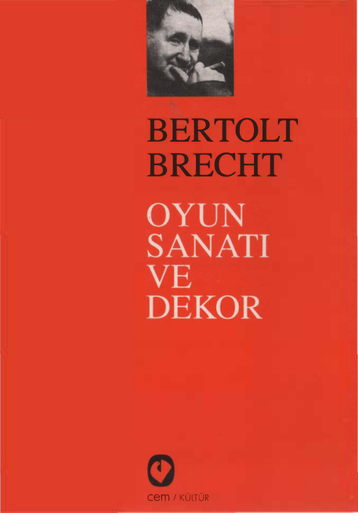Oyun Sanatı ve Dekor PDF – Bertolt Brecht