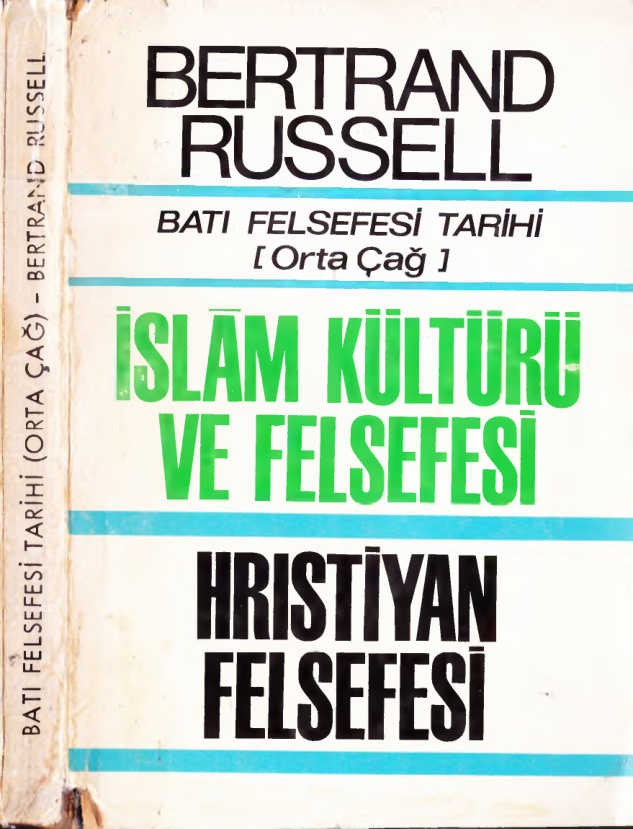 Batı Felsefesi Tarihi 2 – Orta Çağ PDF – Bertrand Russell