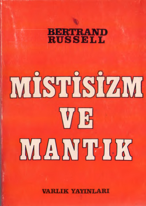 Mistisizm ve Mantık PDF – Bertrand Russell