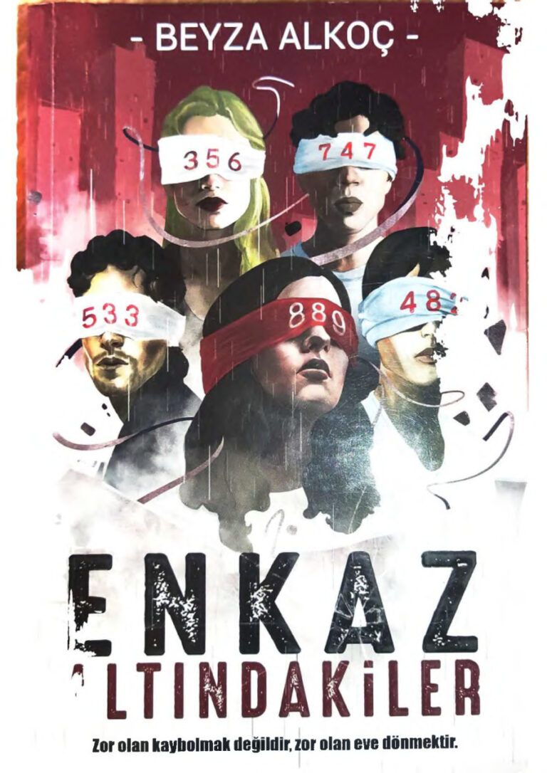 Beyza Alkoç Enkaz Altındakiler dc Kitap Kapağı