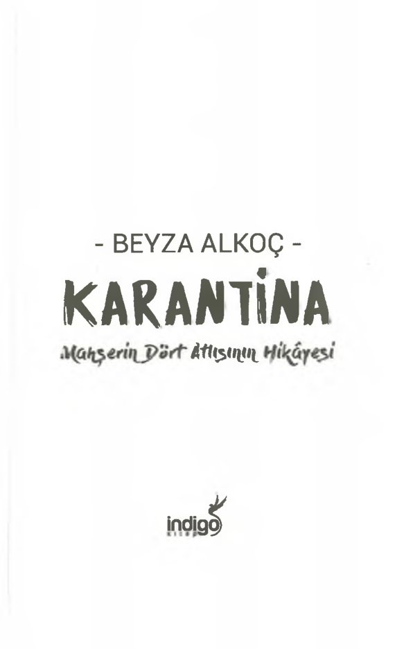 Karantina: 1. Perde PDF – Beyza Alkoç