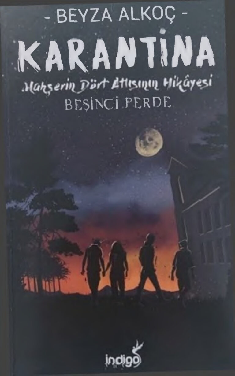 Beyza Alkoç Karantina 5. Perde dc Kitap Kapağı