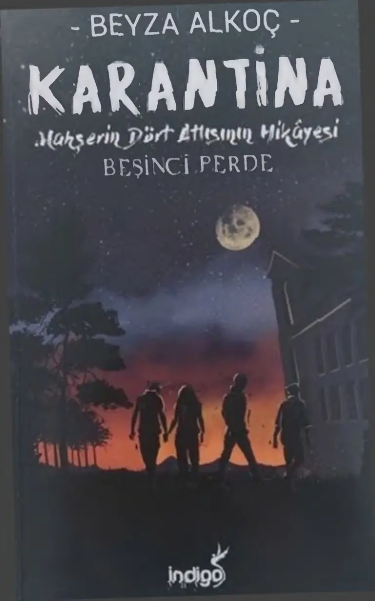 Beyza Alkoç Karantina 5. Perde dc Kitap Kapağı
