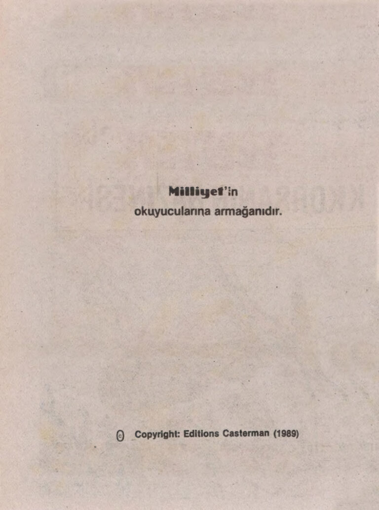 Milliyet Eki Tenten 18 Korsanın Hazinesi Kitap Kapağı