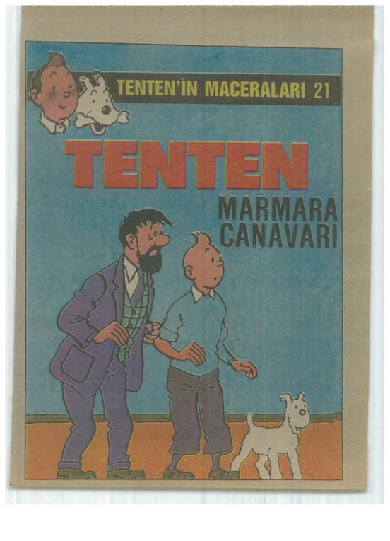 Marmara Canavarı PDF - Herge 5 Marmara Canavarı PDF – Herge