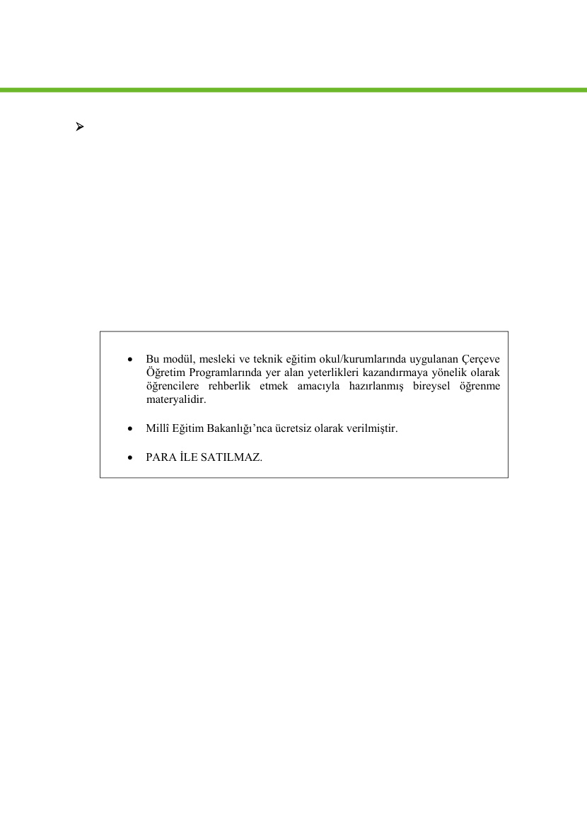 Pişirilerek Yapılan Hamurlardan Ürünler Hazırlama PDF – Milli Eğitim Bakanlığı (Megep)