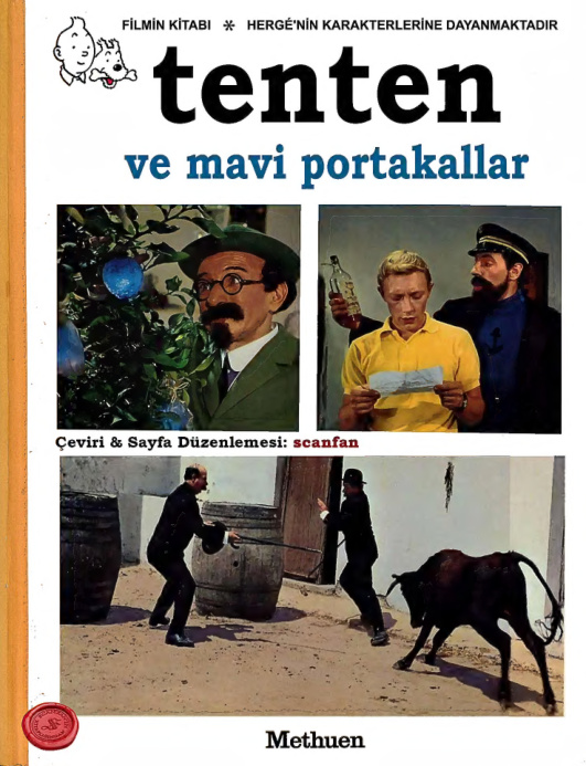 Tenten ve Mavi Portakallar PDF - Herge 12 Tenten ve Mavi Portakallar PDF – Herge