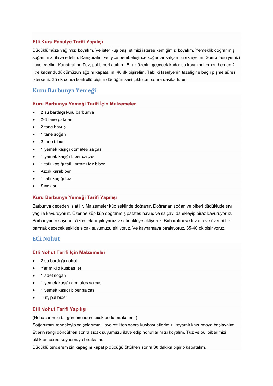 Yemek Tarifleri (Verimli Mutfak) PDF – Yerimli Mutfak Akademisi