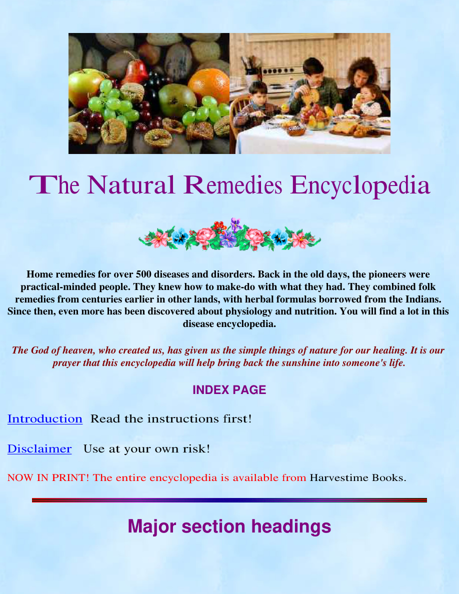 Natural Remedies Encyclopedia PDF – Unknown