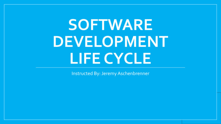 0121 RESOURCE SoftwareDevelopmentLifecycles Kitap Kapağı