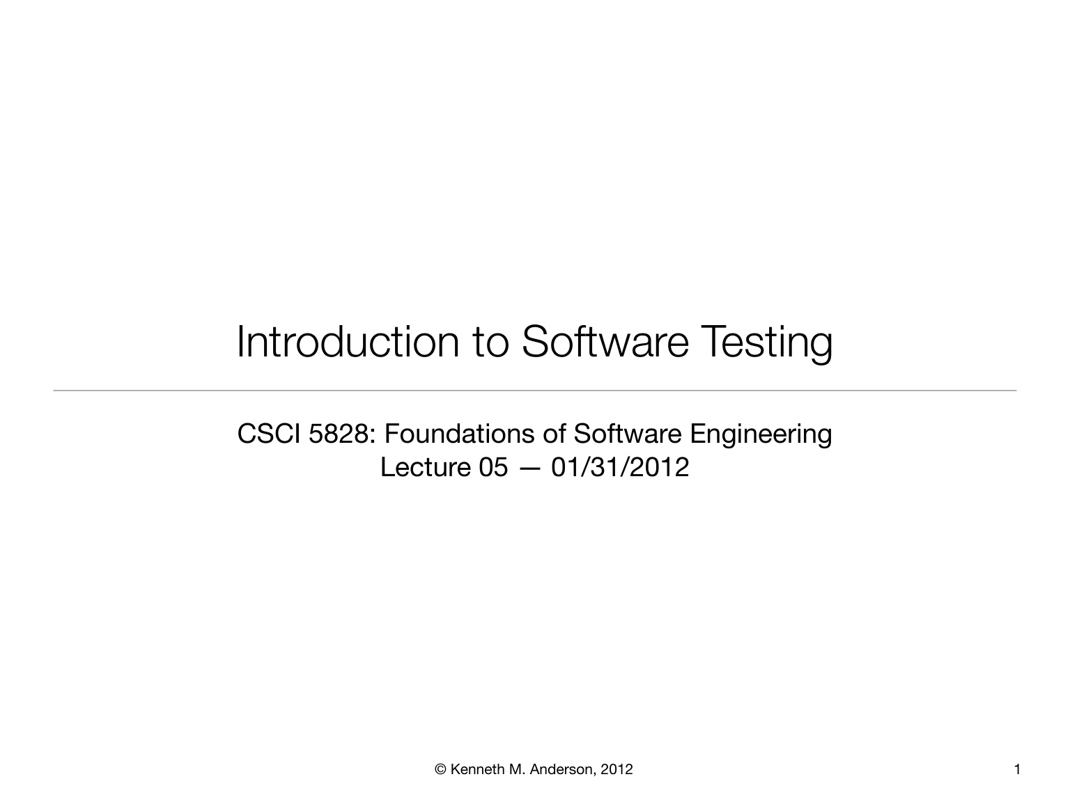 Introduction to Testing PDF – Unknown