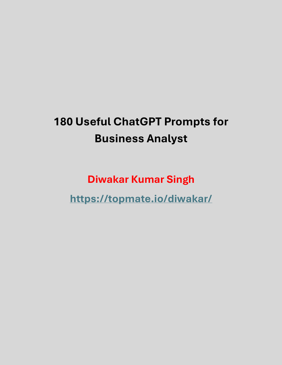 180 ChatGPT Prompts PDF – Unknown