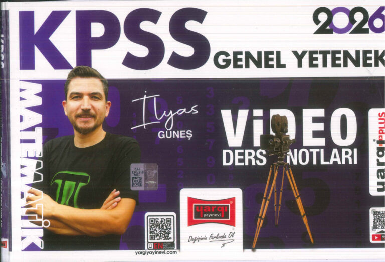 2026 Kpss-Yargi-i-lyas-Guneş-Matemati-k-Vi-deo-Ders-Notu PDF - İlyas Güneş / Yargı Yayınları 1 2026 Kpss Yargi i lyas Guneş Matemati k Vi deo Ders Notu Kitap Kapağı