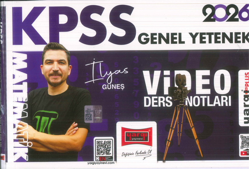 2026 Kpss-Yargi-i-lyas-Guneş-Matemati-k-Vi-deo-Ders-Notu PDF – İlyas Güneş / Yargı Yayınları