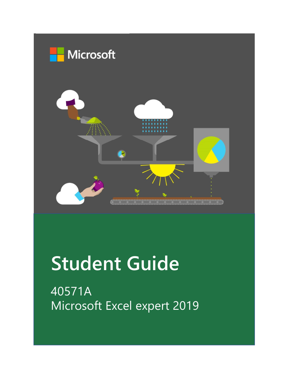 Microsoft Excel Expert 2019 PDF – Microsoft Official Academic Course