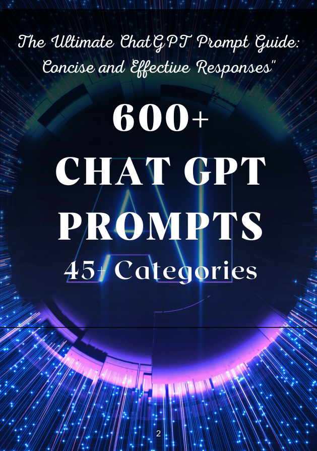 600 ChatGPT Prompts PDF – Unknown