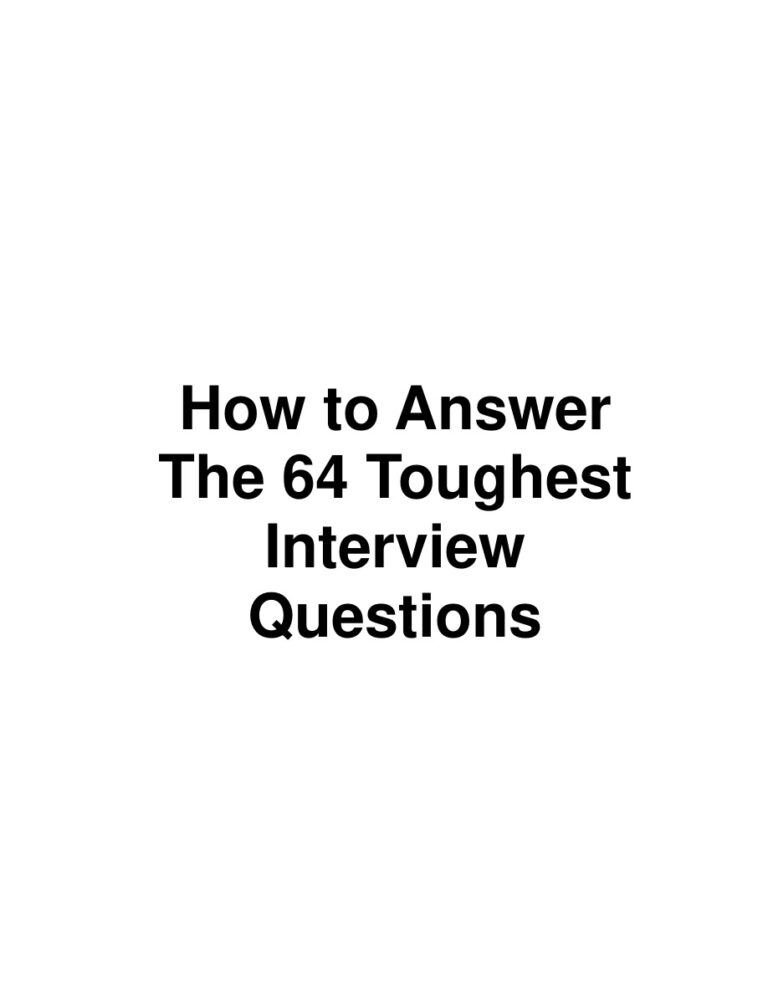64interviewquestions1 Kitap Kapağı