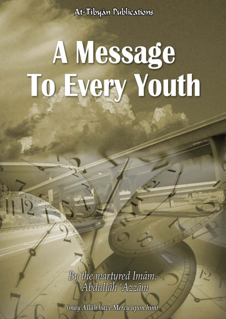 A Message To Every Youth Kitap Kapağı