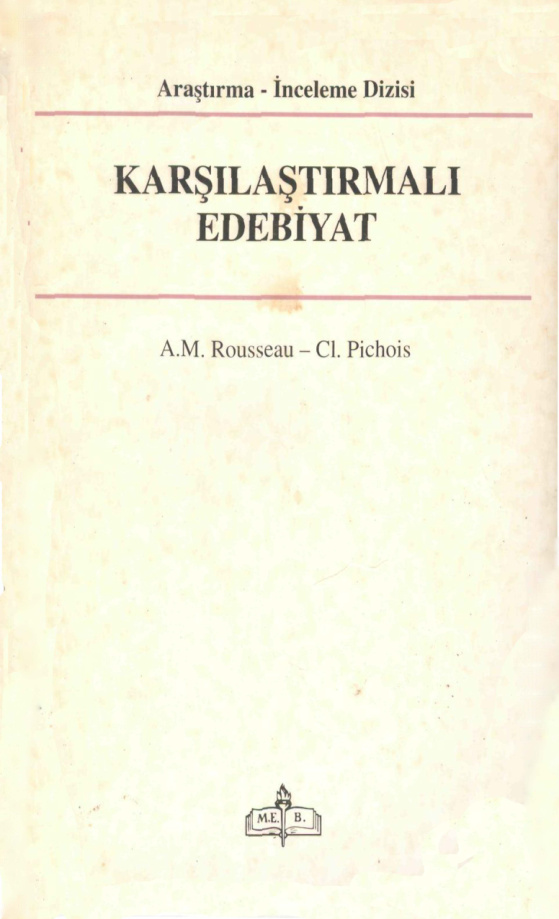 Karşılaştırmalı Edebiyat PDF – A. M. Rousseau