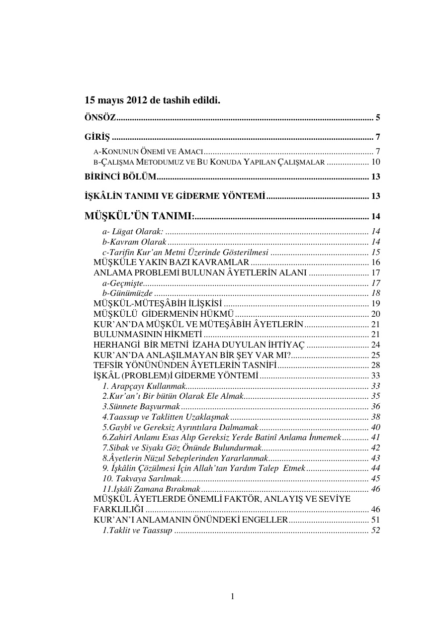 Kur’an’ı Nasıl Anlamalı PDF – Abdulcelil Candan