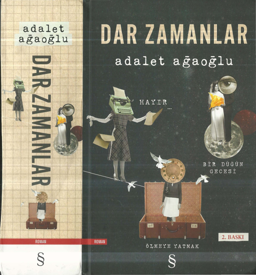 Adalet Ağaoğlu Dar Zamanlar Everest Yayınları Kitap Kapağı