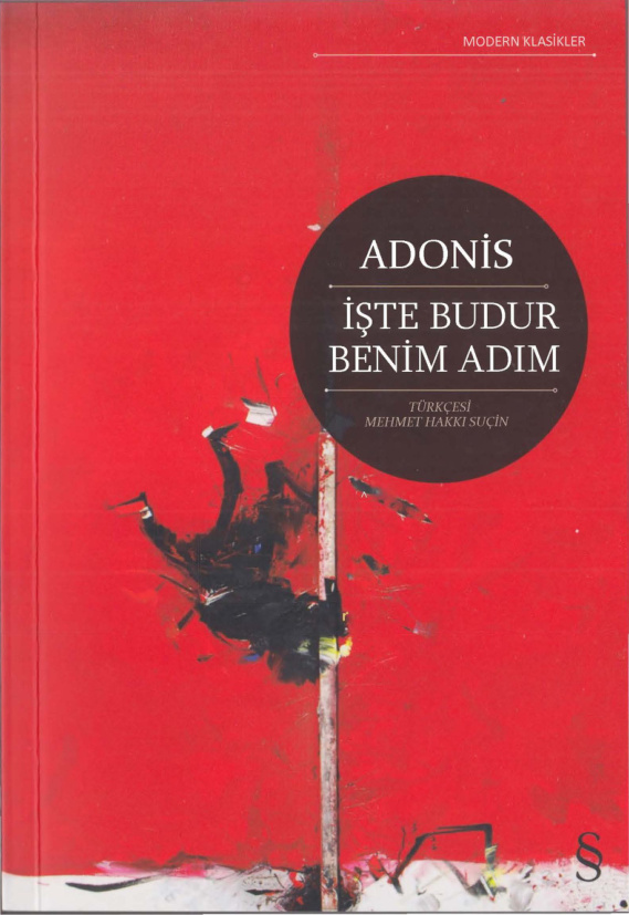 İşte Budur Benim Adım PDF – Adonis