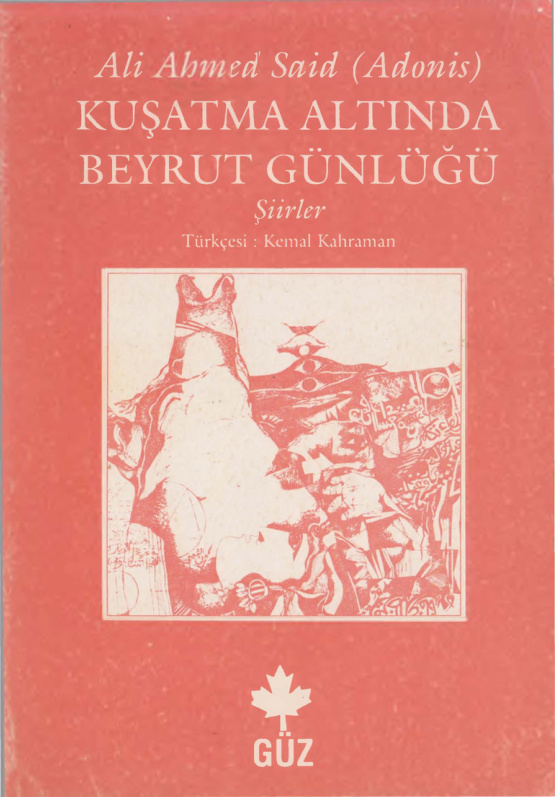 Kuşatma Altında Beyrut Günlüğü PDF – Adonis