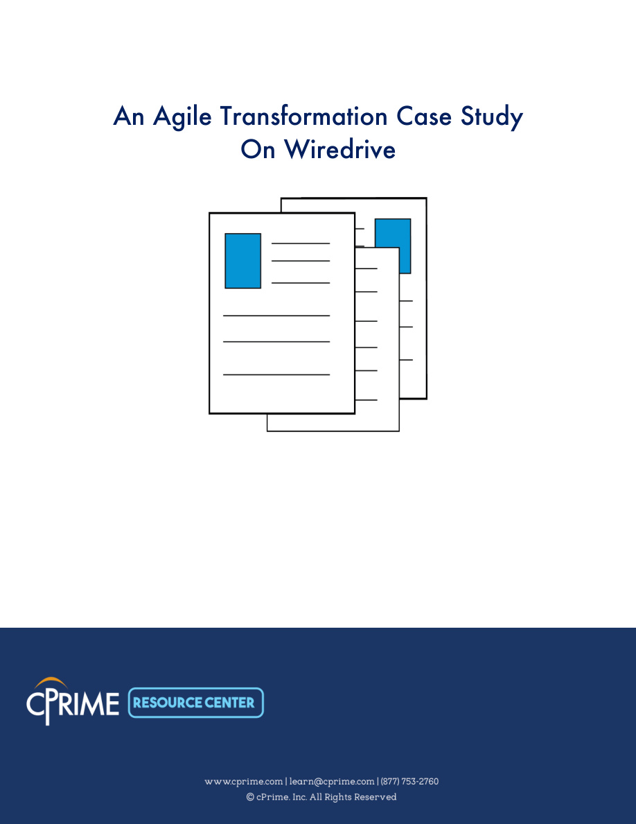 Agile Case Study: Wiredrive PDF – cPrime