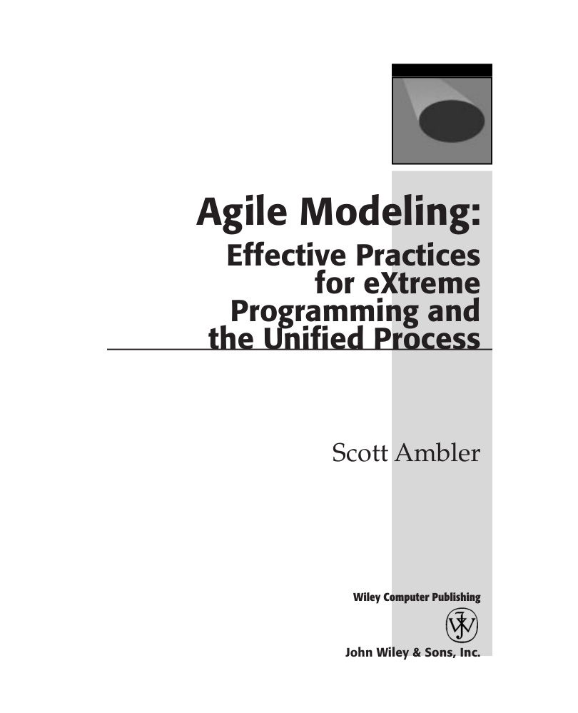 Agile Modelling PDF – Scott Ambler