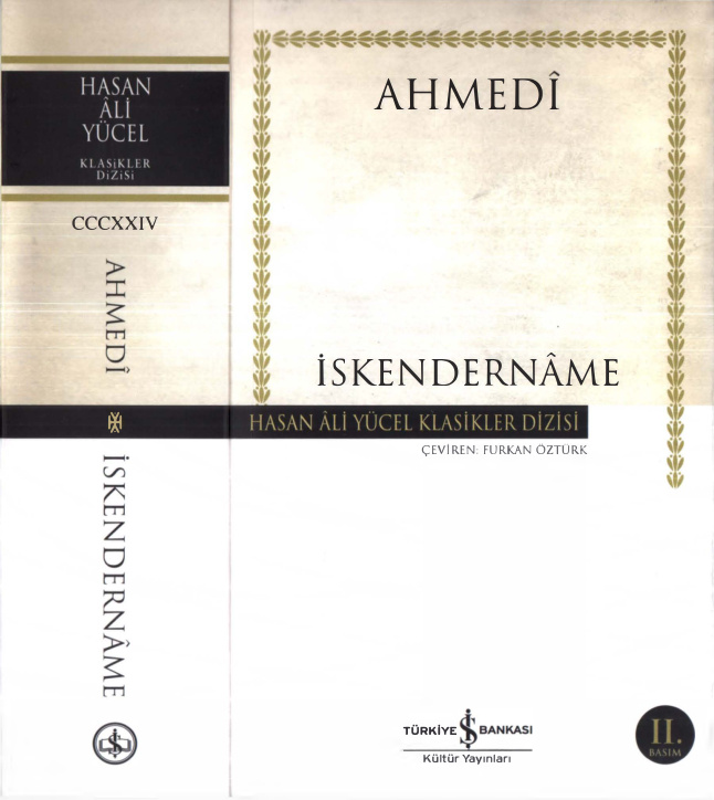 İskendername PDF – Ahmedi