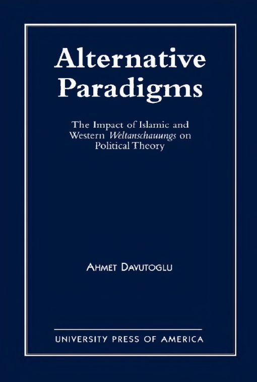 Alternative Paradigms PDF – Ahmet Davutoğlu