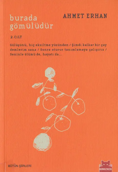 Burada Gömülüdür 2 PDF - Ahmet Erhan 1 Ahmet Erhan Burada Gömülüdür 2 Kırmızı Kedi Yayınları Kitap Kapağı