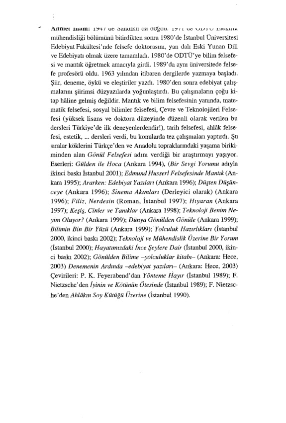 Eleştirinin Kıyılarında PDF – Ahmet İnam