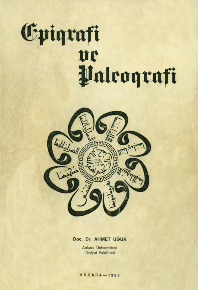 Epigrafi ve Paleografi PDF – Ahmet Uğur