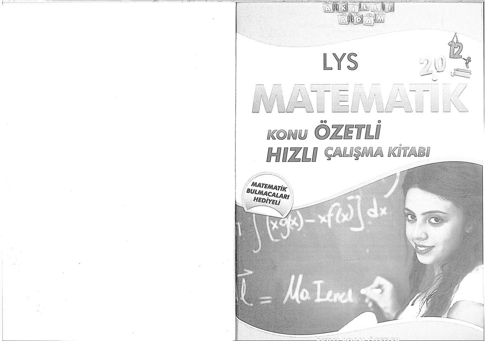 LYS Matematik Konu Özetli Çalışma Kitabı PDF - Akıllı Adam Yayınları Komisyon 9 LYS Matematik Konu Özetli Çalışma Kitabı PDF – Akıllı Adam Yayınları Komisyon
