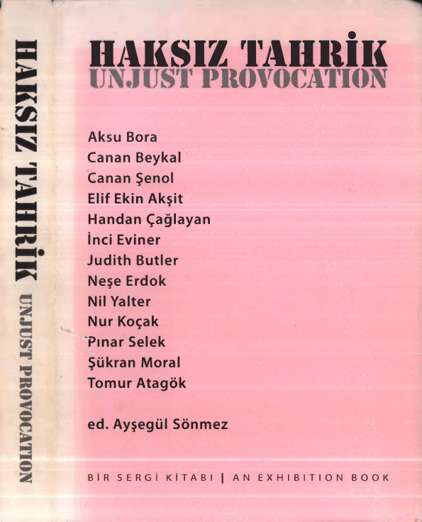 Haksız Tahrik PDF – Aksu Bora vd.