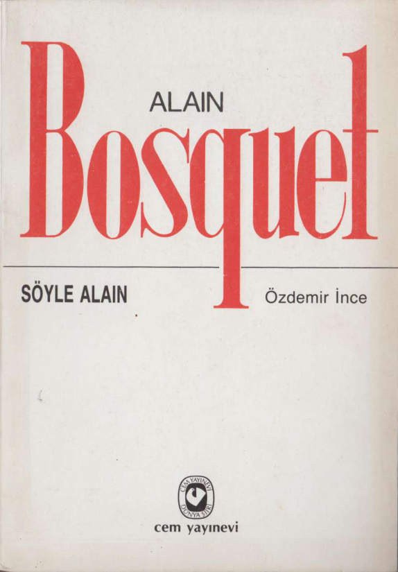 Söyle Alain PDF – Alain Bosquet