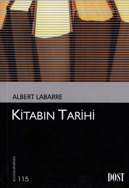 Kitabın Tarihi PDF – Albert Labarre