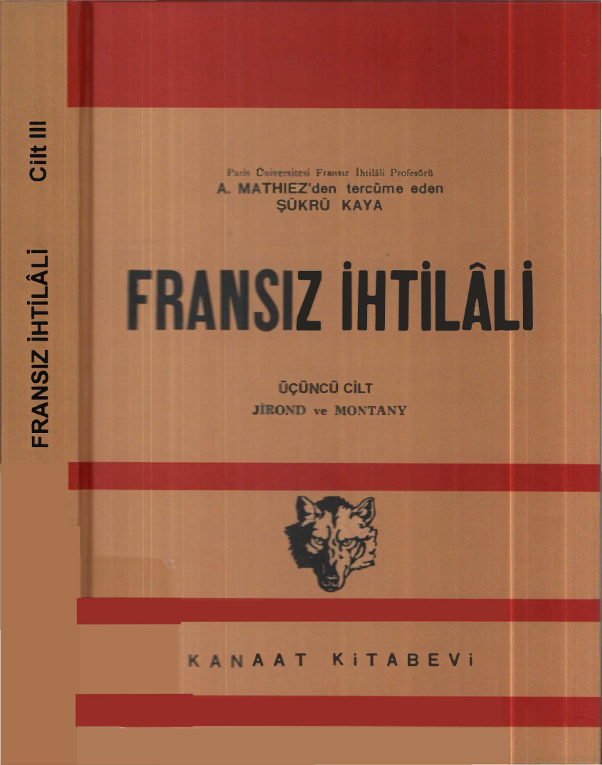 Fransız İhtilali Cilt III PDF – Albert Mathiez