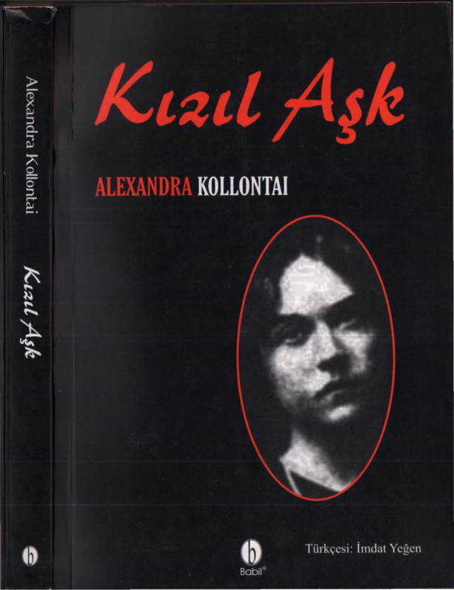 Aleksandra Kollontai Kızıl Aşk Babil Yayınları Kitap Kapağı